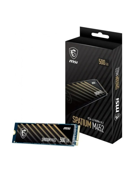 SSD MSI Spatium M452 500GB PCIe 4.0 NVMe M.2
