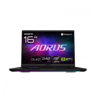 Gigabyte AORUS Master 16 6ZJM6ESE64SH Ryzen 9 9955HX3D RTX 5090 32GB RAM 1TB SSD