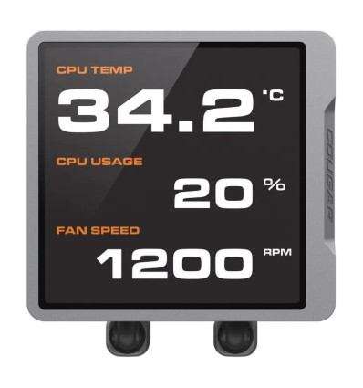 Cougar Poseidon Vistek Pro ARGB 240 Black 240mm Refrigeración líquida PC