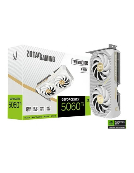 Zotac GeForce RTX 5060 Ti Twin Edge OC White Edition 8GB GDDR7 DLSS4