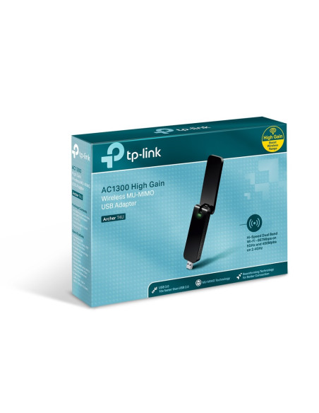 TARJETA TP-LINK ARCHER T4U AC1300 (867+400) USB