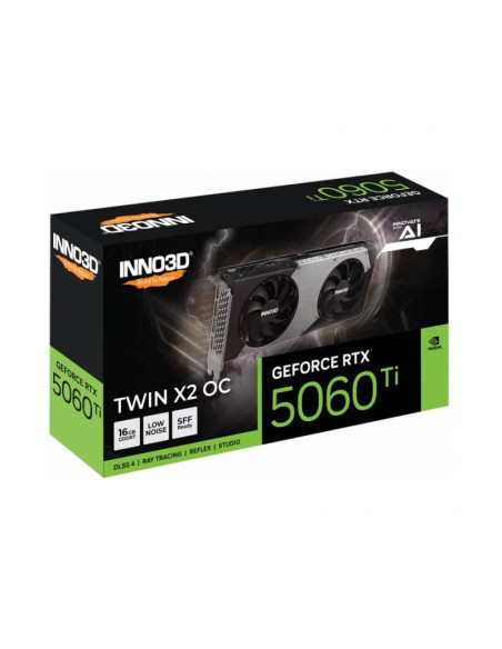 Inno3D GeForce RTX 5060 Ti Twin X2 OC 16GB GDDR7 DLSS4