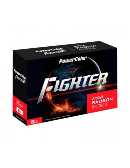 PowerColor Radeon RX 7600 Fighter V2 8GB GDDR6