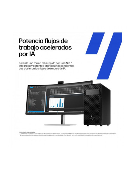HP Workstation Z2 Tower G1i Core Ultra 9 285 RTX PRO 4000 Blackwell 64GB RAM 1TB SSD