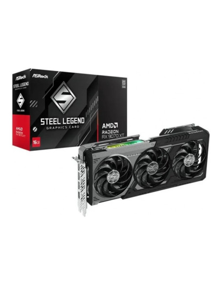 ASRock Radeon RX 9070 XT Steel Legend Dark 16GB GDDR6
