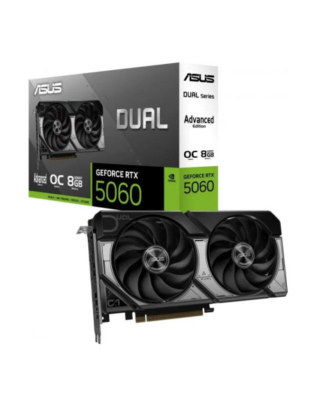 Asus Dual RTX 5060 OC Edition Advanced 8GB GDDR7 DLSS4