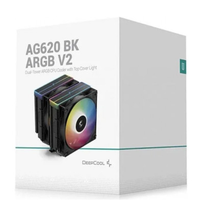 DeepCool AG620 BK ARGB V2 Disipador CPU