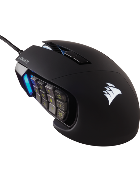 RATON CORSAIR SCIMITAR RGB ELITE NEGRO