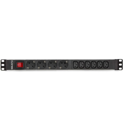 REGLETA SALICRU SPS 4F+6F PDU SCH+C13/C14
