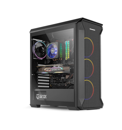 CAJA NOX HUMMER QUANTUM ARGB NEGRA