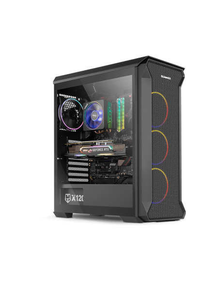 CAJA NOX HUMMER QUANTUM ARGB NEGRA
