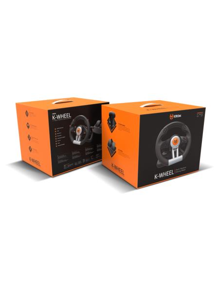 VOLANTE NOX KROM K-WHEEL PC/PS3/PS4/XBOXONE