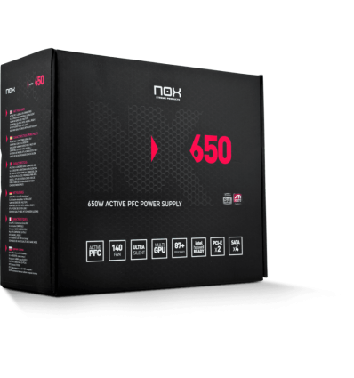 FUENTE ALIMENTACION NOX URANO NX 650W