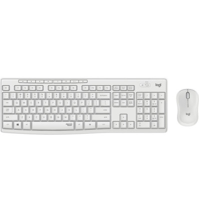 TECLADO LOGITECH MK295 WIRELESS COMBO BLANCO