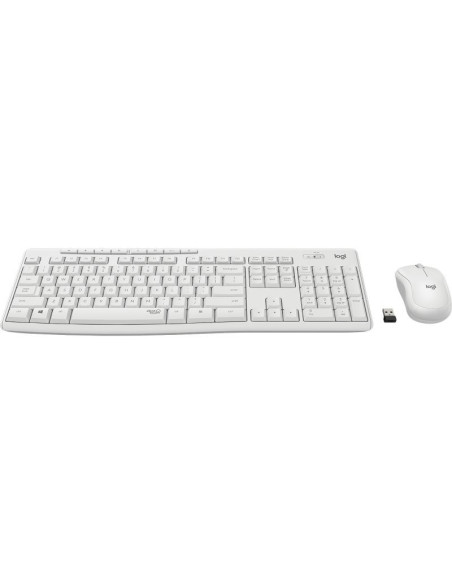 TECLADO LOGITECH MK295 WIRELESS COMBO BLANCO