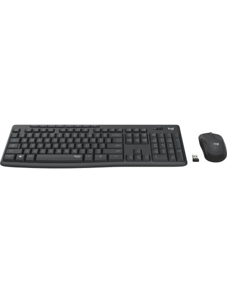 TECLADO LOGITECH MK295 WIRELESS COMBO NEGRO