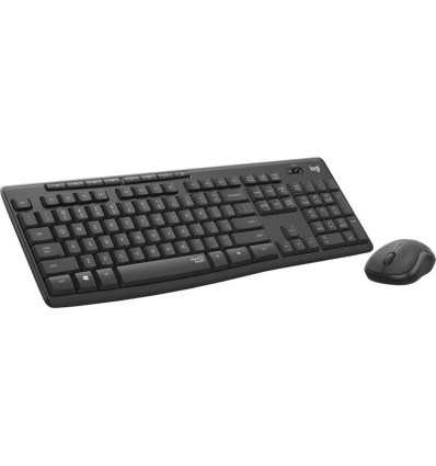 TECLADO LOGITECH MK295 WIRELESS COMBO NEGRO