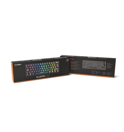 TECLADO KROM KLUSTER USB+BLUETOOTH
