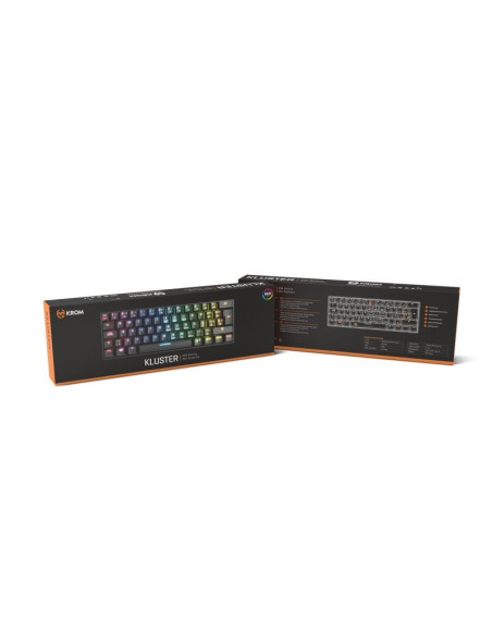 TECLADO KROM KLUSTER USB+BLUETOOTH