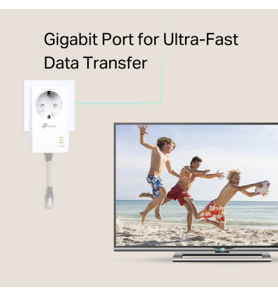 PLC TP-LINK TL-PA7017P KIT 2 UNITS GIGABIT ENCHUFE
