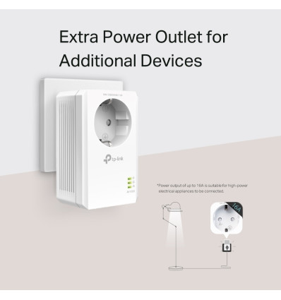 PLC TP-LINK TL-PA7017P KIT 2 UNITS GIGABIT ENCHUFE