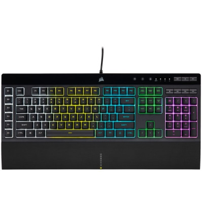 TECLADO CORSAIR K55 RGB USB RETROILUMINADO RGB PRO