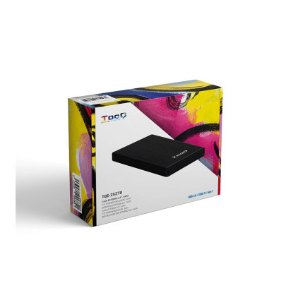 CAJA EXTERNA TOOQ TQE-2527B  2.5 USB 3.0