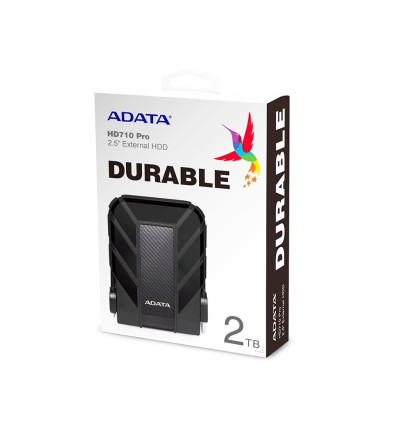 DISCO DURO EXTERNO ADATA HD710 PRO 2TB NEGRO