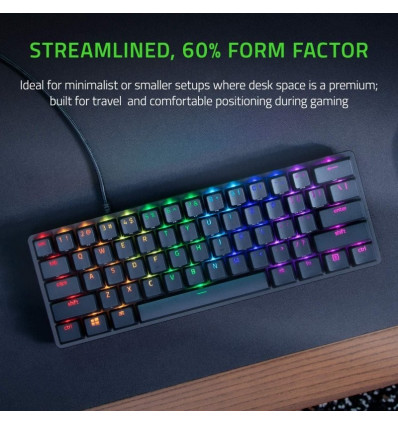 Razer Huntsman Mini Purple Switch - Comprar teclado gaming compacto