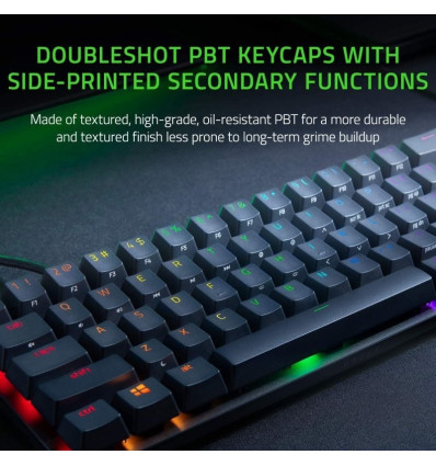 Razer Huntsman Mini Purple Switch - Comprar teclado gaming compacto