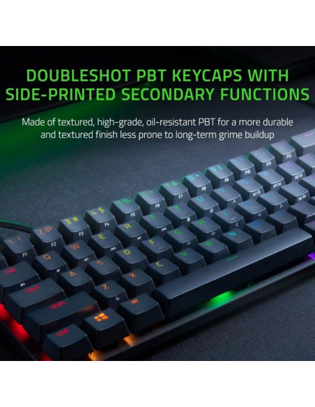 Razer Huntsman Mini Purple Switch - Comprar teclado gaming compacto