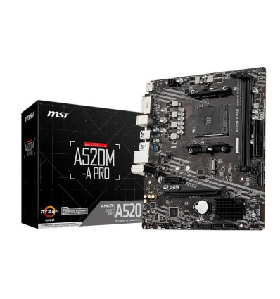 MSI A520M-A Pro AM4 Micro ATX