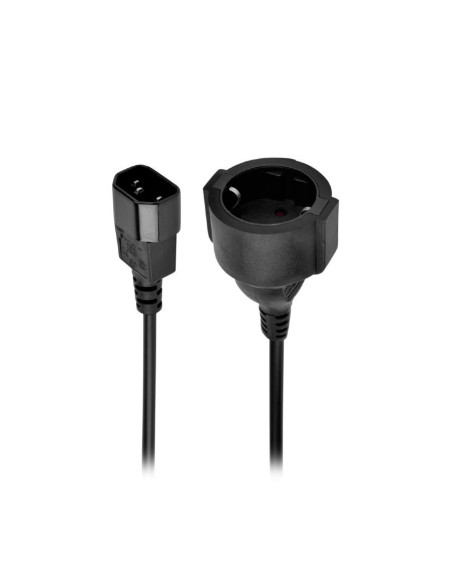 Cable Alimentacion GEMBIRD C14 Macho A Schuko Hembra