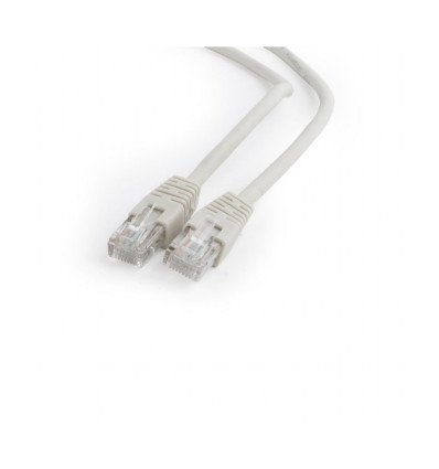 Cable de red UTP Cat6 de 20 metros Gembird en color gris.