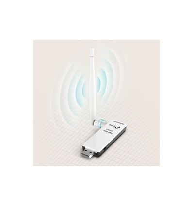 Tarjeta de red TP-LINK TL-WN722N USB 150MBS NANO