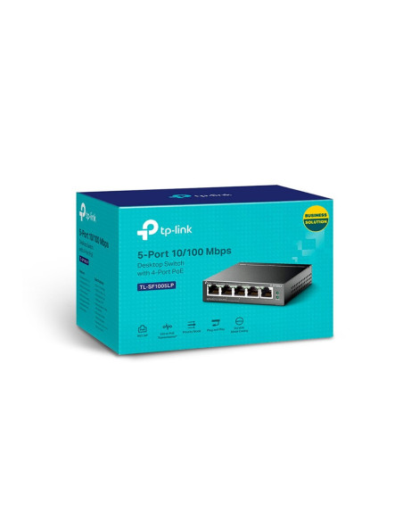 Switch TP-LINK 5 Puertos 10/100 Poe Tl-sf1005l