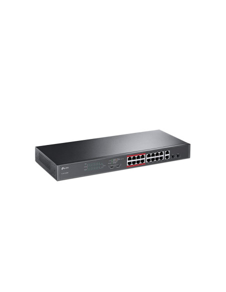 Switch TP-LINK 16 Puertos Poe + 2 Gb Tl-sl1218mp