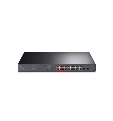 Switch TP-LINK 16 Puertos Poe + 2 Gb Tl-sl1218mp
