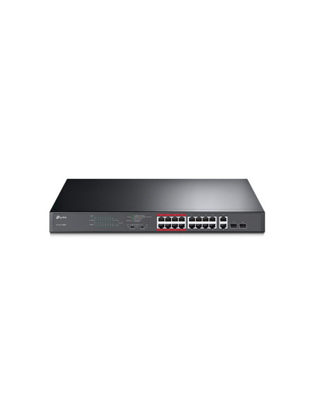 Switch TP-LINK 16 Puertos Poe + 2 Gb Tl-sl1218mp