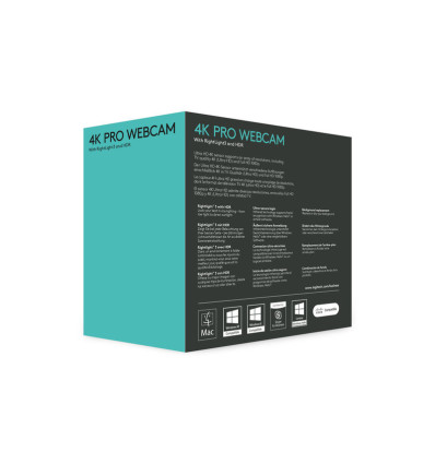 Webcam LOGITECH Brio Ultra Hd Pro