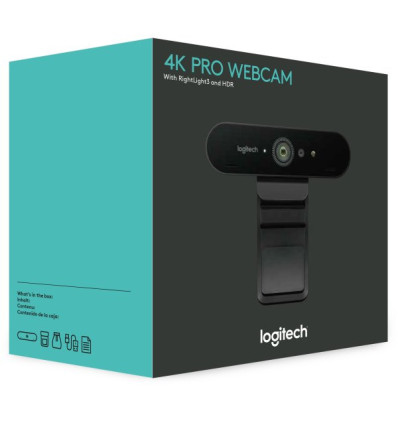 Webcam LOGITECH Brio Ultra Hd Pro