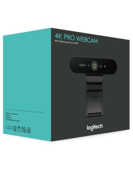 Webcam LOGITECH Brio Ultra Hd Pro