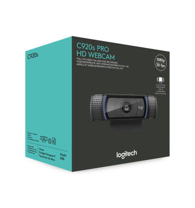 Webcam LOGITECH C920s Pro Full Hd