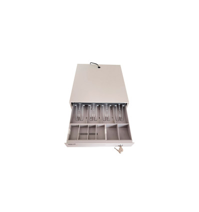 Cajón Portamonedas IGGUAL IRON-10W 38CM Blanco