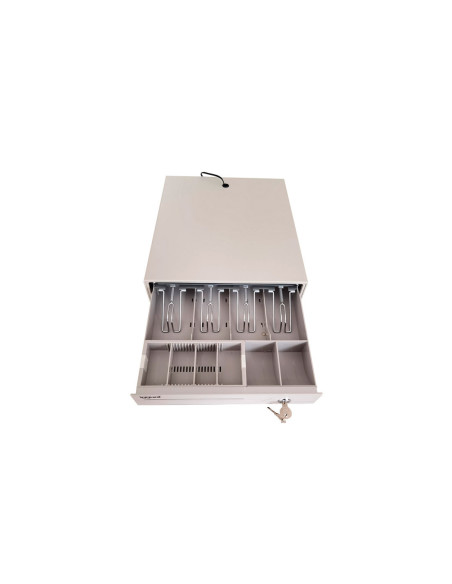 Cajón Portamonedas IGGUAL IRON-10W 38CM Blanco