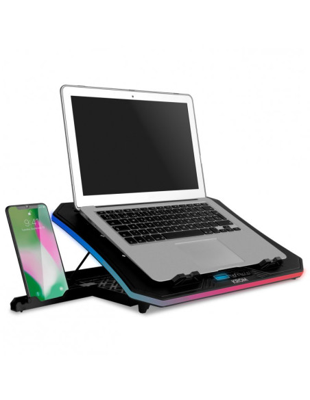 Krom Kooler - Base Refrigeradora RGB para Portátil hasta 19"