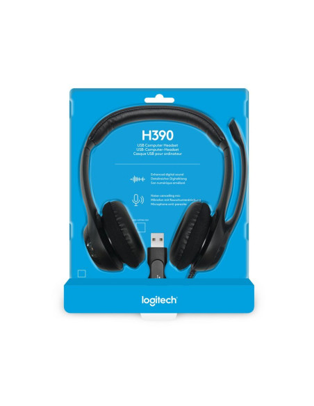 LOGITECH H390 - Comprar auriculares con Micrófono USB Logitech