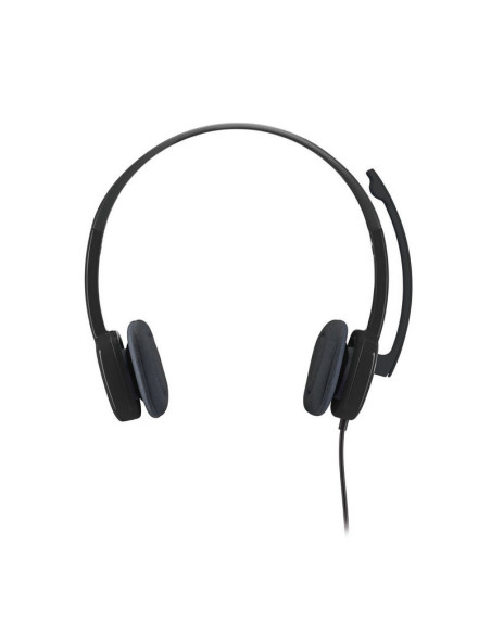 LOGITECH H151 Negro - Comprar auriculares Logitech con micrófono 180º