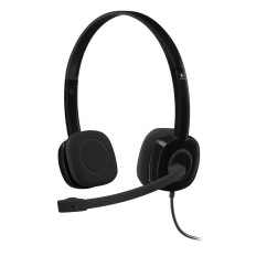 LOGITECH H151 Negro - Comprar auriculares Logitech con micrófono 180º