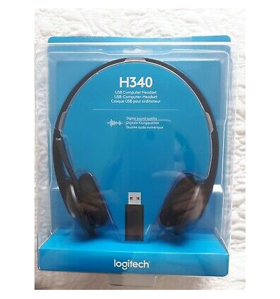 LOGITECH H340 Negro - Comprar auriculares USB Logitech con micrófono